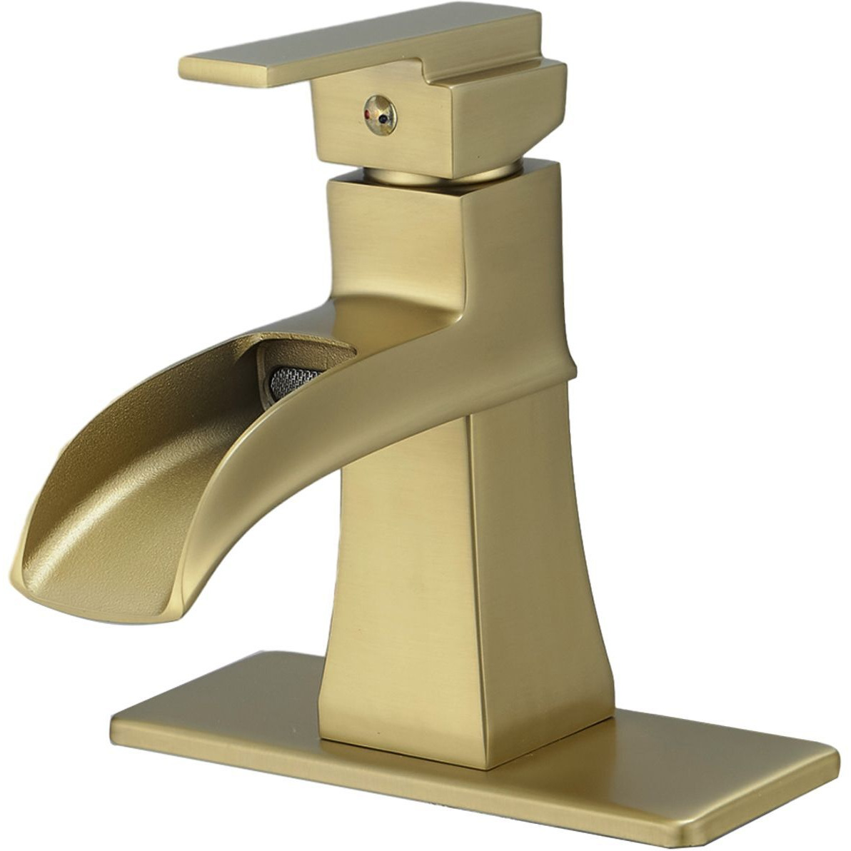 New Waterfall bathroom faucet, single handle bathroom sink faucet