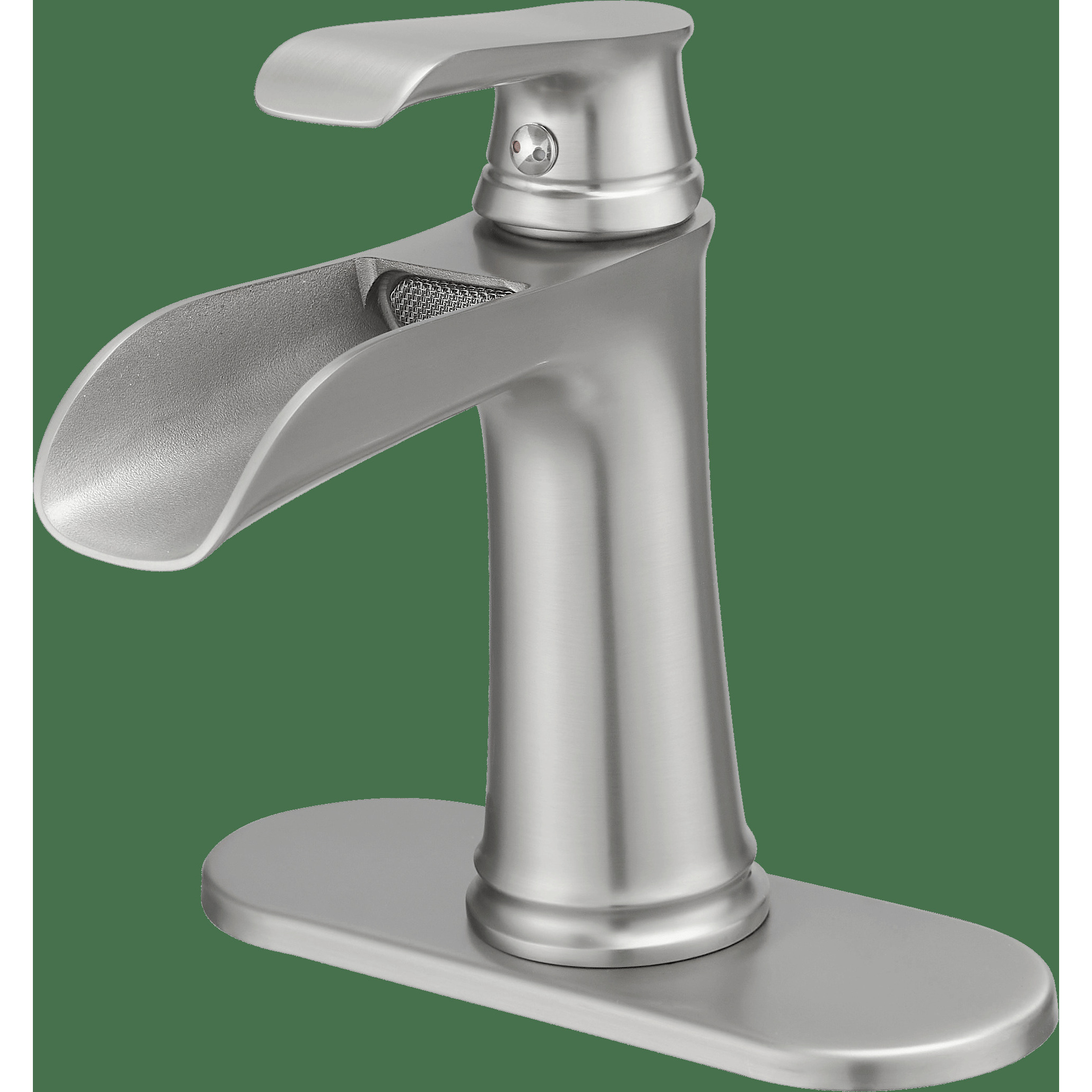 Nowadays Waterfall bathroom faucet, single handle bathroom sink faucet