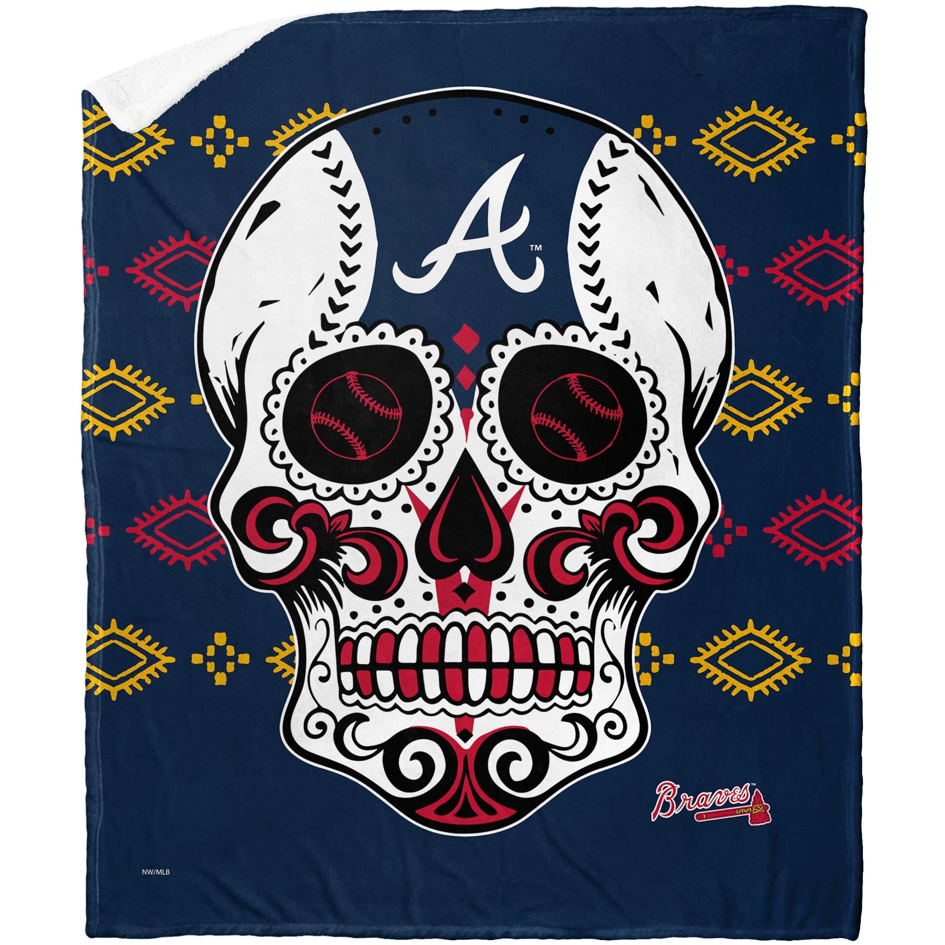 CANDY SKULL - BRAVES