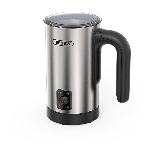 300W Multifunctional cold / hot milk foam 300ml Fully Automatic Milk Heater 360 rotating base SUS304 without BPA adjustable temperature and thickness cappuccino chocolate protein powder mixer cold