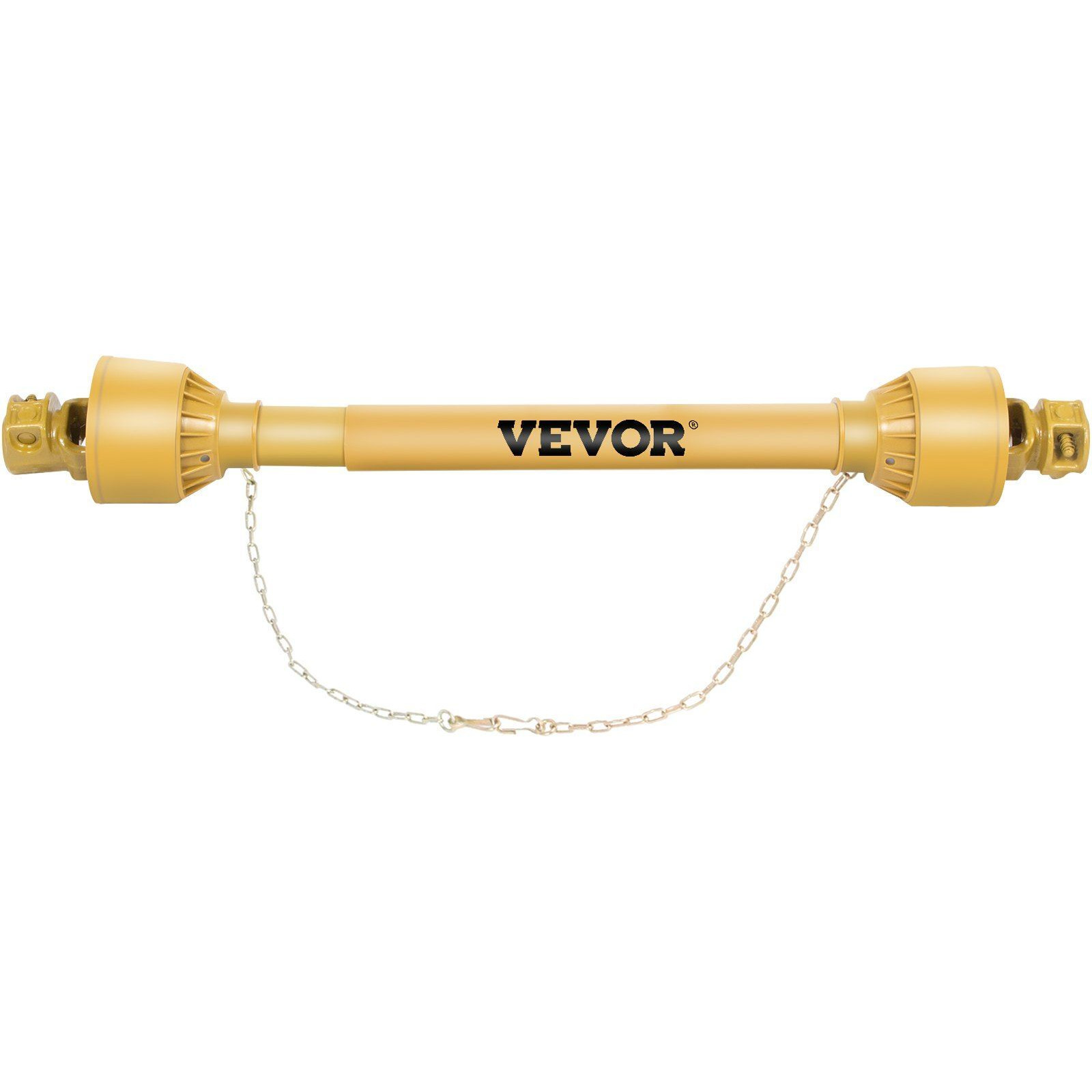 VEVOR PTO Shaft, 1-3/8' PTO Drive Shaft, 6 Spline Tractor and Implement Ends PTO Driveline Shaft, Series 4 Tractor PTO Shaft, 39'-55' Brush Hog PTO Shaft, PTO Shaft for Bush Hog/Finish Mower