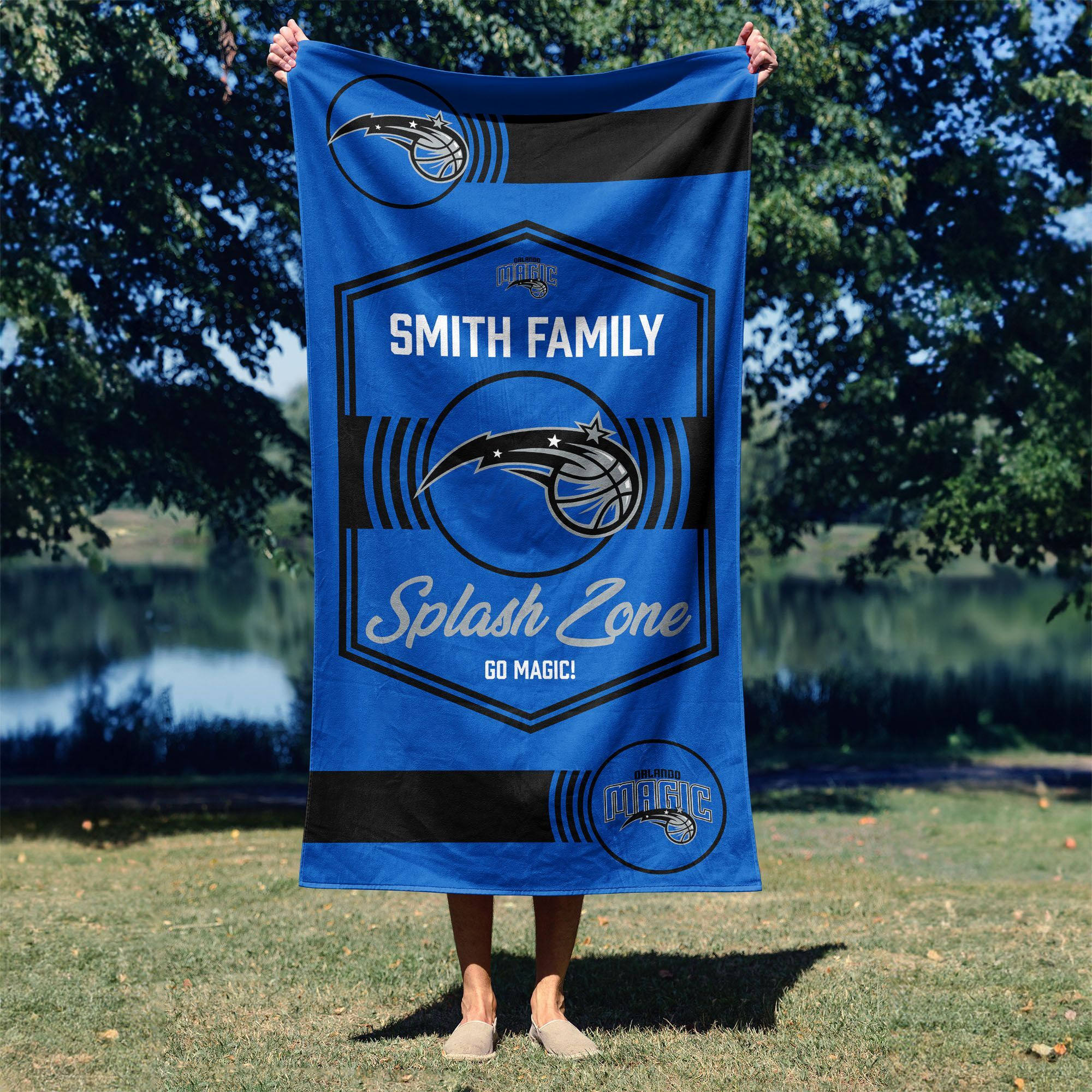 NBA Orlando Magic Dominion Personalized Beach Towel 3060 Inches