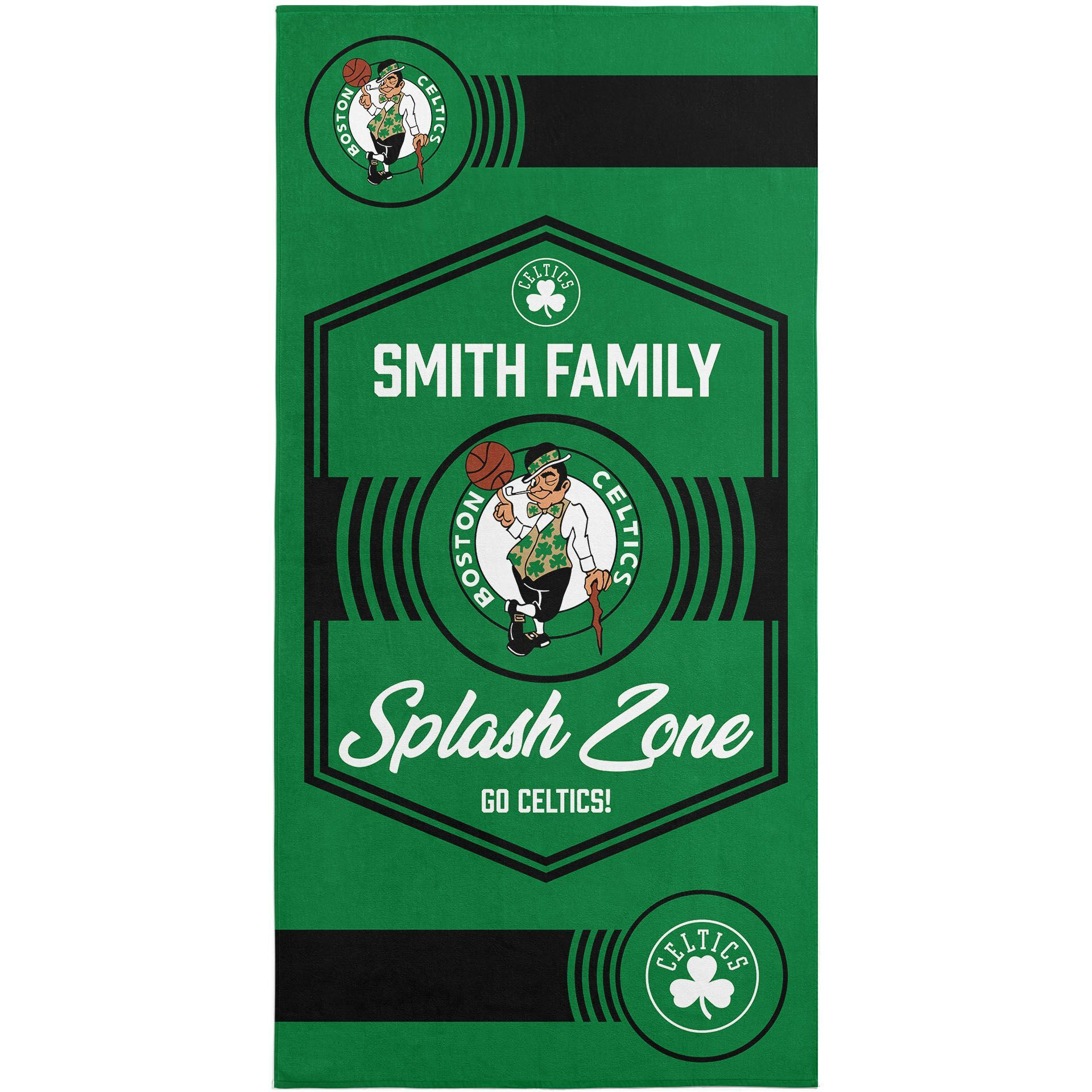 NBA Boston Celtics Personalized Beach Towel 3060 Inches