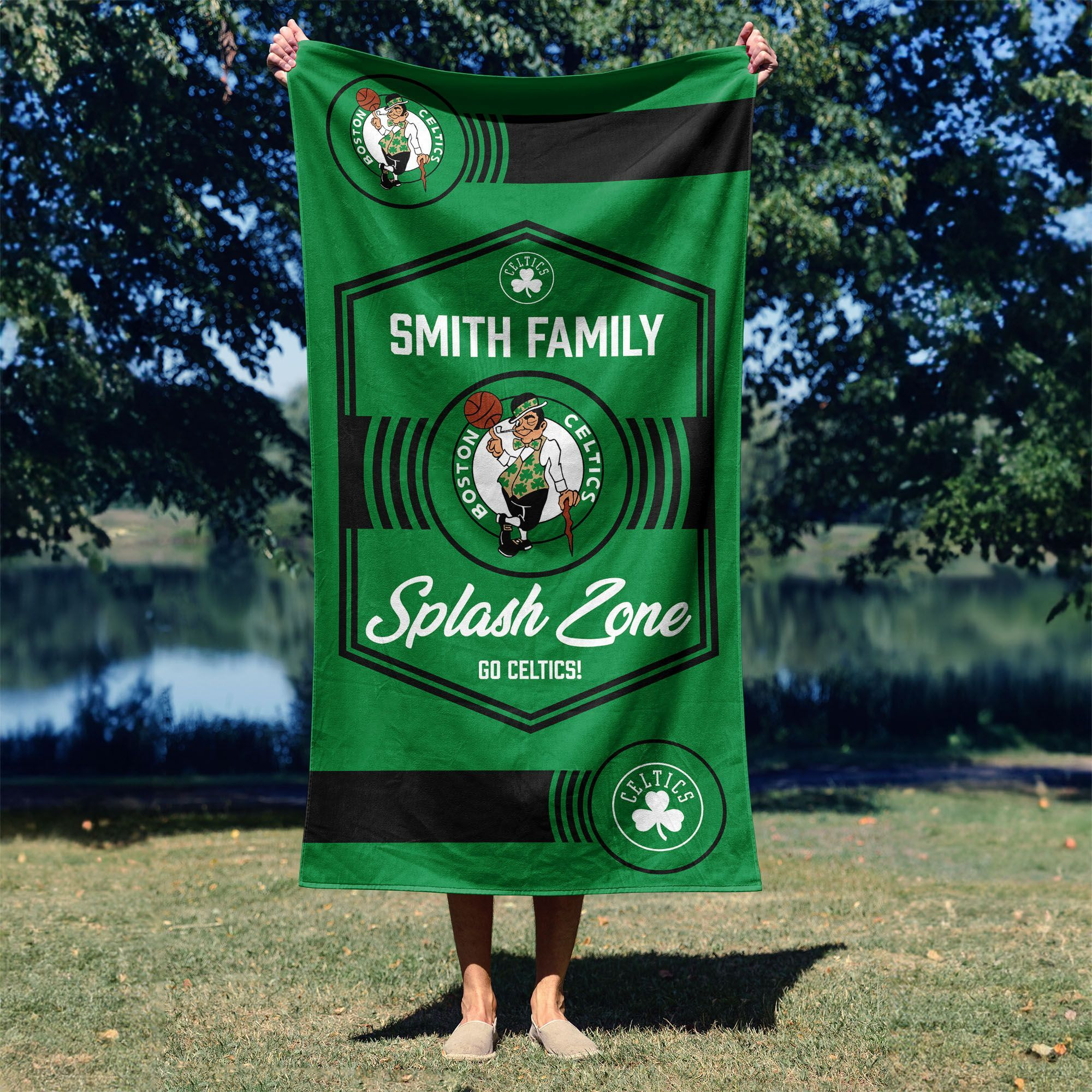 NBA Boston Celtics Personalized Beach Towel 3060 Inches