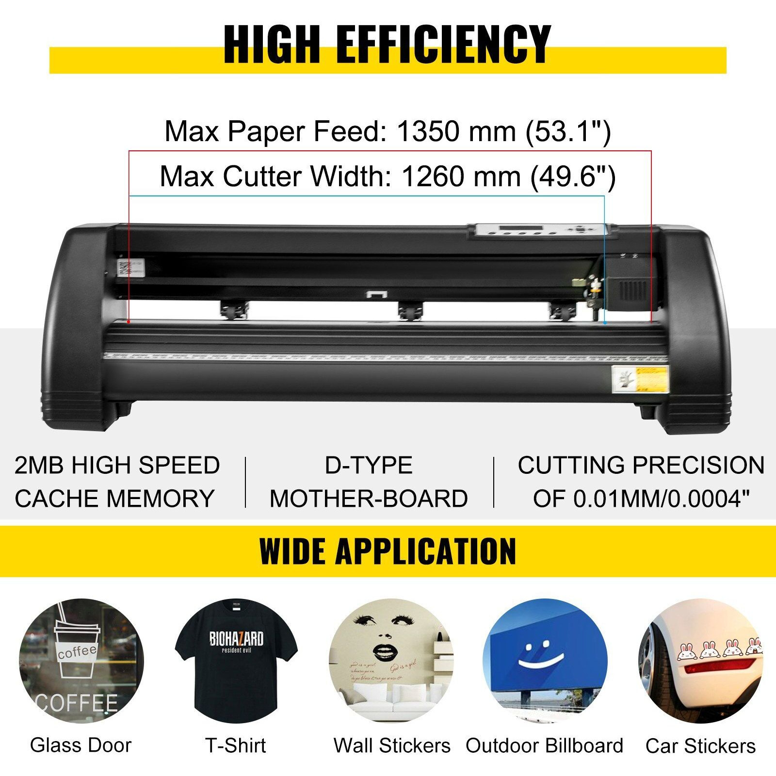 Heat Press Hat Cap 5.5&quotx3.5" + Vinyl Cutter Plotter Machine 53" W/floor Stand