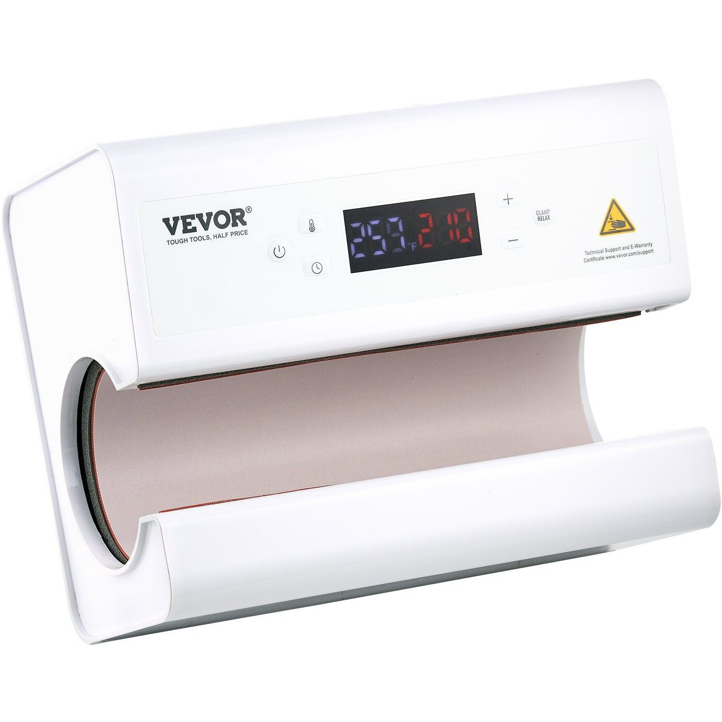 VEVOR Auto Tumbler Heat Press Machine 11-30oz Sublimation Mug Heat Press White