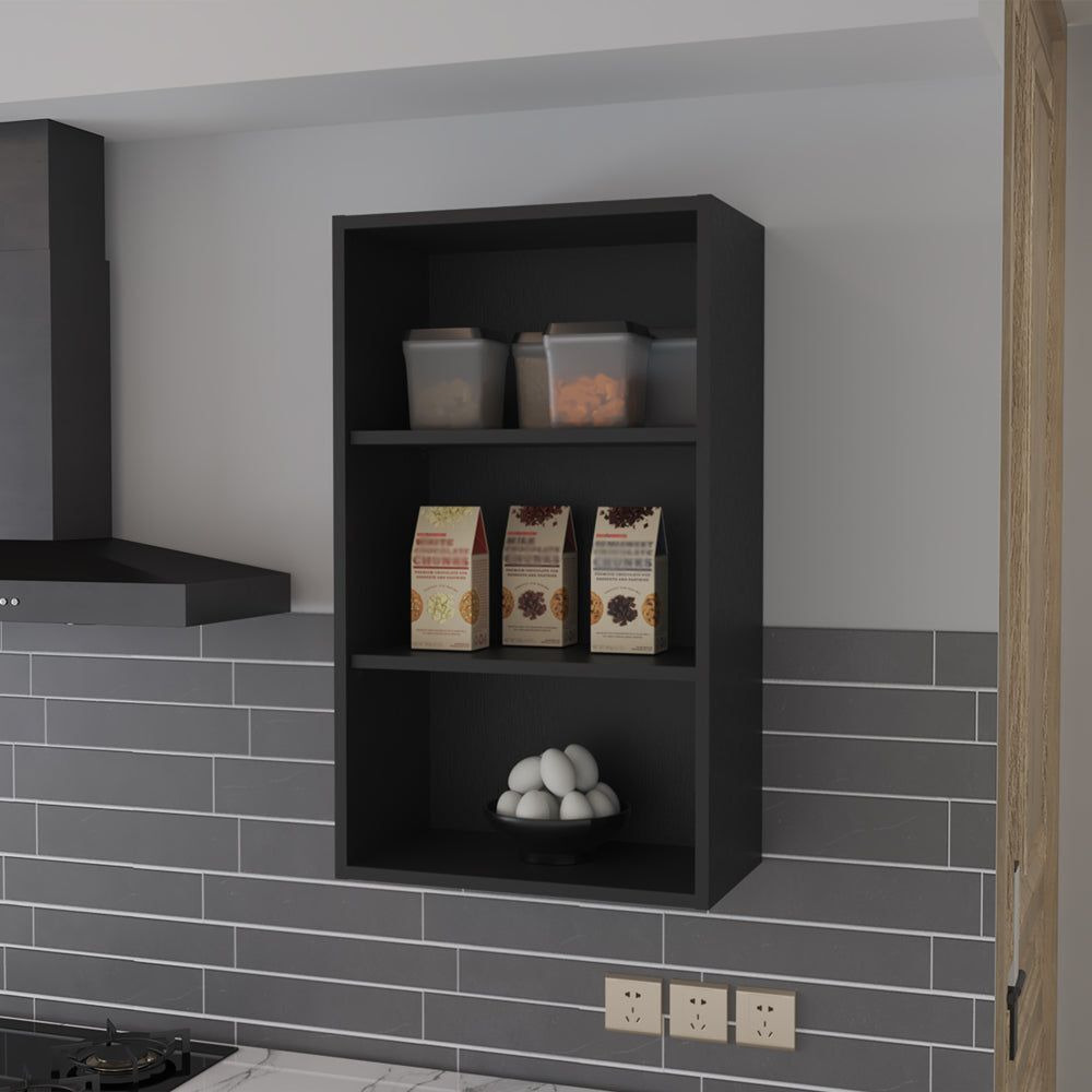 Wall Cabinet Aspen, Kitchen, Black