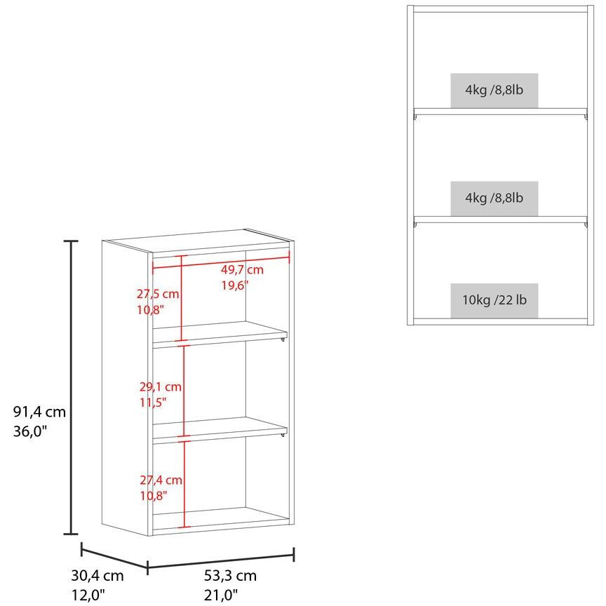 Wall Cabinet Aspen, Kitchen, Black