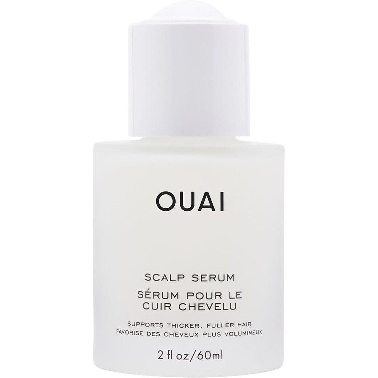 OUAI Scalp Serum - Balancing and Hydrating Serum with Red Clover Extract  Siberian Ginseng and Peptides for Thicker and Fuller-Looking Hair - Paraben  Phthalate and Sulfate Free Scalp Care (2 Fl Oz)