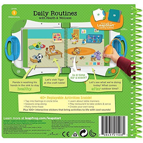Leapfrog Leapstart Daily Routines And Health And Wellness Book
