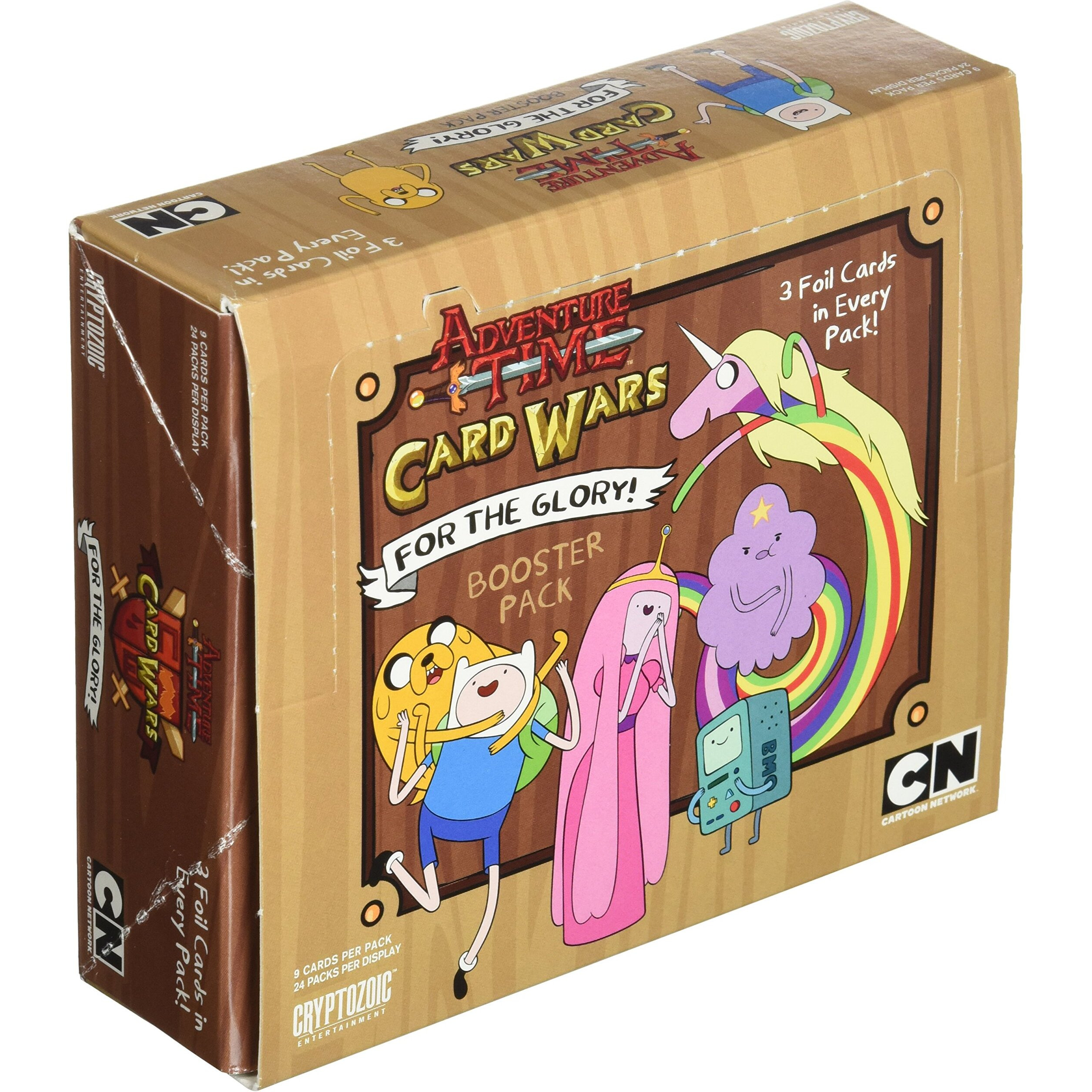 Adventure Time Card Wars Booster Display