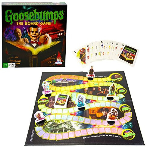 Goosebumps The Board Game - Family Board Game - Based On Books And Movie - Easy And Entertaining To Play - For 2-6 Players - Ages 8 And Up