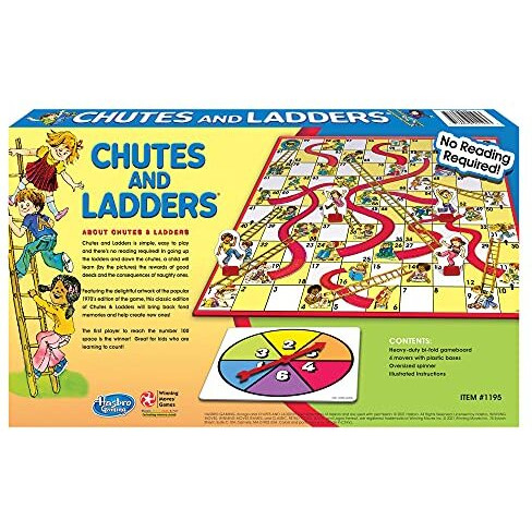 Chutes And Ladders Board Game