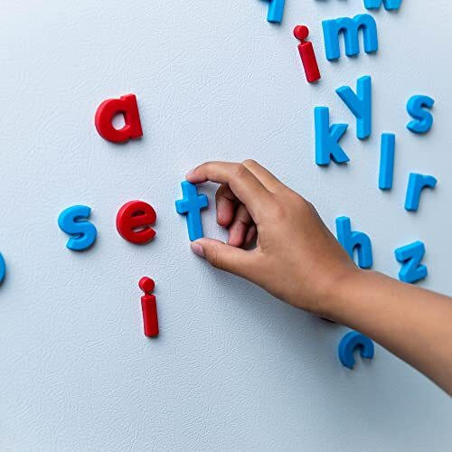 Educational Insights Color-Coded Lowercase Alphamagnets, Set Of 42 Abc Magnets, Lowercase Magnetic Letters, Magnetic Alphabet, Ages 3+