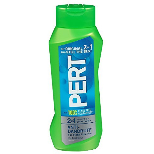 Pert Anti-Dandruff 2-In-1 Shampoo & Conditioner, 25.4 Fluid Ounce Bottle