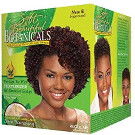 Soft & Beautiful, Botanicals, Nolye No Mix Texturizer, Regular, 2 Applications