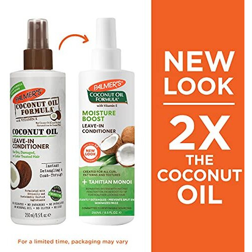 Palmer's Coconut Oil Formula Moisture Boost Leave-In Conditioner, 8.5 Ounce