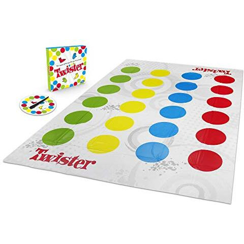 Hasbro Twister Party Classic Board Game For 2 Or More Players,Indoor And Outdoor Game For Kids 6 And Up,Packaging May Vary