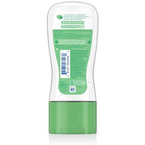 Johnson's Baby Oil Gel With Aloe Vera & Vitamin E, Hypoallergenic Baby Skin Care, 6.5 Fl. Oz