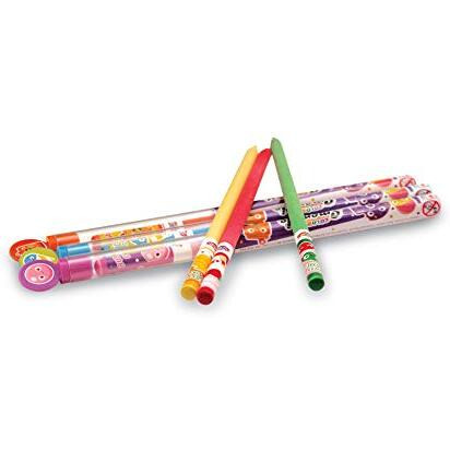 Colored Smencils - Gourmet Scented Colored Pencils Made From Recycled Newspapers, 10 Count, Gifts For Kids, School Supplies, Classroom Rewards