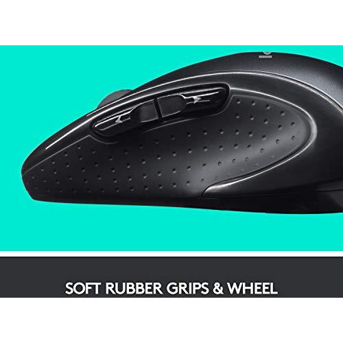 Logitech M510 Wireless Computer Mouse     Comfortable Shape With Usb Unifying Receiver, With Back/Forward Buttons And Side-To-Side Scrolling, Dark Gray