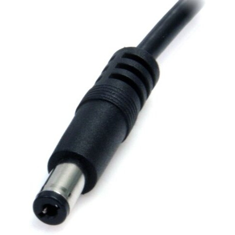 Startech.Com 2M Usb To Type M Barrel Cable - Usb To 5.5Mm 5V Dc Cable - Usb To Barrel Jack 5V Dc Plug (Usb2Typem2M) Black