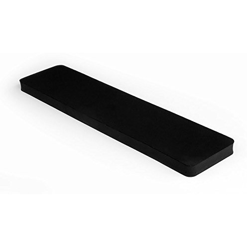 Grifiti Fat Wrist Pad 17 In Black Is A 4 Inch Wide Wrist Rest For Standard Keyboards And Mechanical Keyboards New Materials