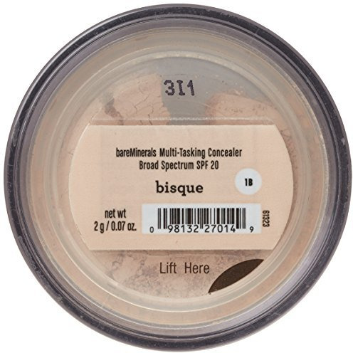 Bareminerals Loose Powder Concealer Spf 20, Mineral-Based Under Eye Concealer, Lightweight Coverage, Conceals Redness + Blemishes, Talc Free, Vegan