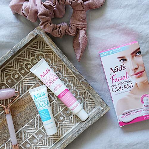 Nad's Gentle & Soothing Facial Hair Removal For Women - Sensitive Depilatory Cream For Delicate Face Areas, 0.99 Oz (4446)