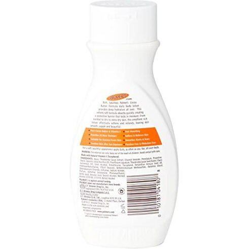 Palmers Cocoa Butter Formula Daily Skin Therapy Cocoa Butter Body Lotion For Dry Skin, Hand & Body Moisturizer, Flip Cap Bottle, 85 Oz (Pack Of 1)