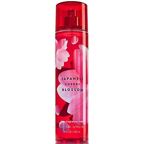 Bath & Body Works Japanese Cherry Blossom Set - Shower Gel 10 Oz, Fragrance Mist 8 Oz, Body Lotion 8 Oz
