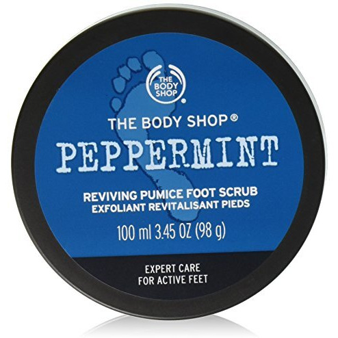 The Body Shop Peppermint Reviving Pumice Exfoliating Foot Scrub, 100Ml