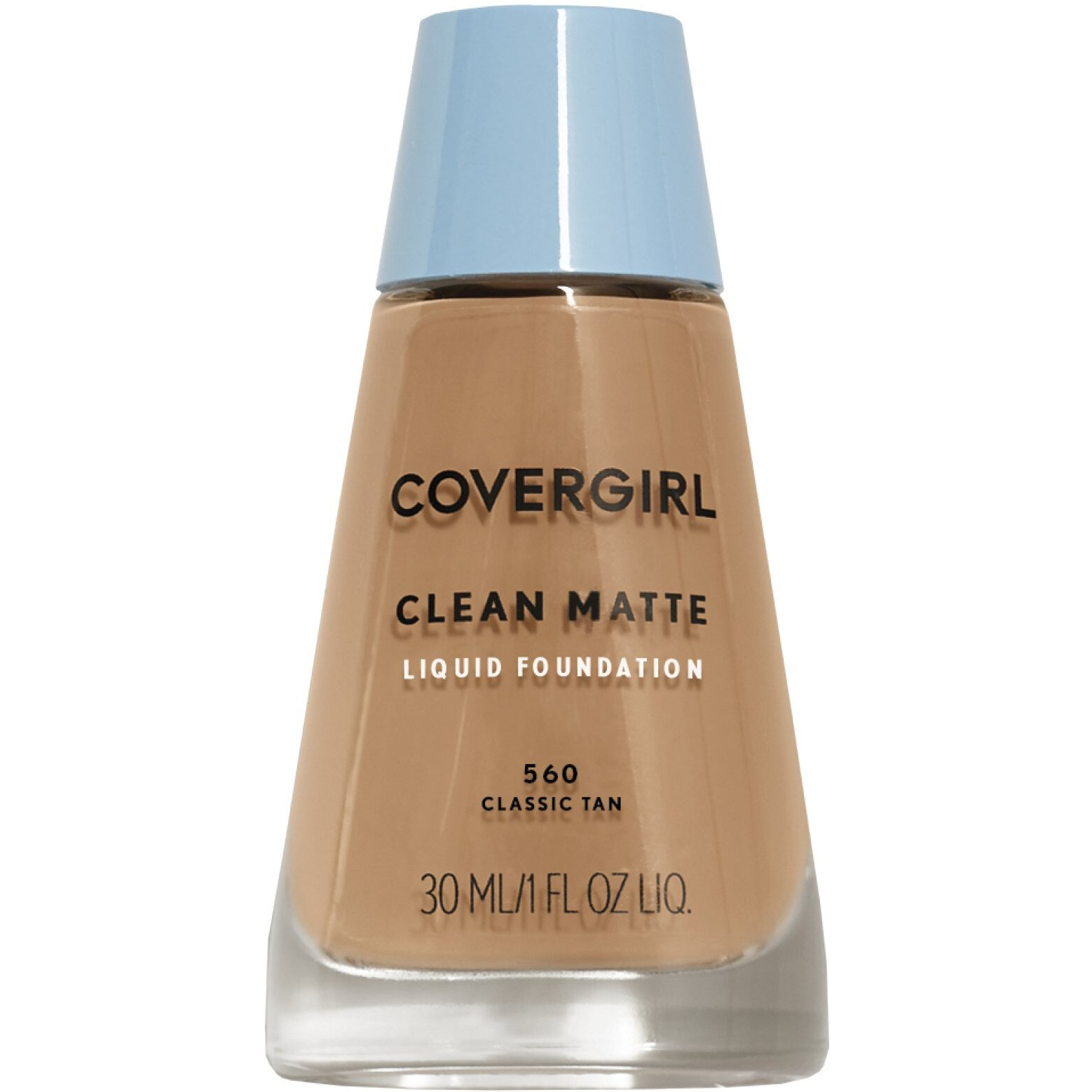 Covergirl Clean Oil Control Liquid Makeup, Classic Tan (W) 560, 1.0 Ounce Bottle