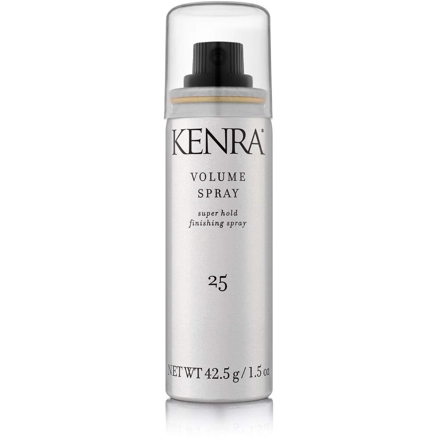 Kenra Volume Spray 25 50% | Super Hold Finishing & Styling Hairspray | Flake-Free & Fast-Drying | Wind & Humidity Resistance | All Hair Types | Travel 1.5 Oz