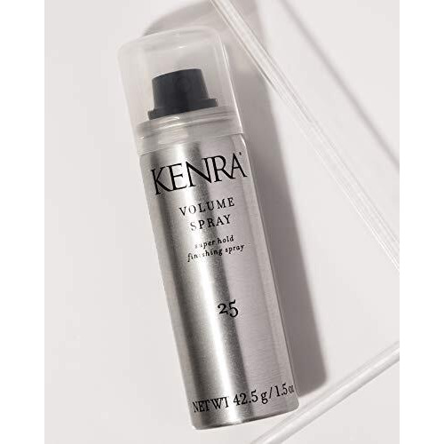 Kenra Volume Spray 25 50% | Super Hold Finishing & Styling Hairspray | Flake-Free & Fast-Drying | Wind & Humidity Resistance | All Hair Types | Travel 1.5 Oz
