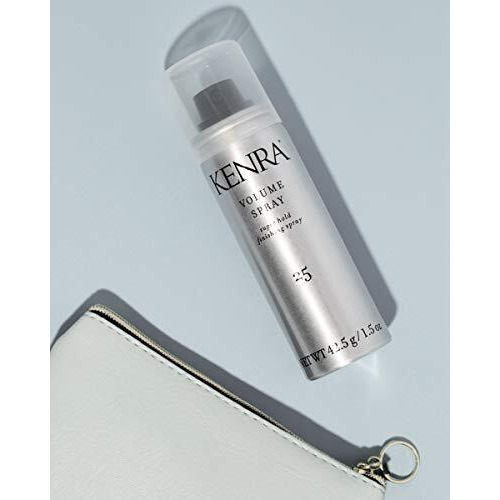 Kenra Volume Spray 25 50% | Super Hold Finishing & Styling Hairspray | Flake-Free & Fast-Drying | Wind & Humidity Resistance | All Hair Types | Travel 1.5 Oz