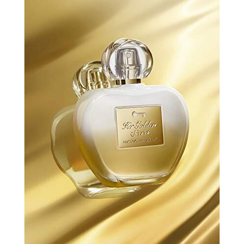 Her Golden Secret By Antonio Banderas, 2.7 Oz Eau De Toilette Spray For Women