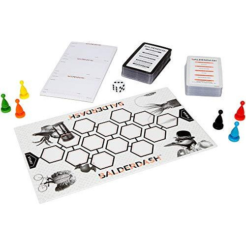 Mattel Games Balderdash Board Game For Adults & Teens With Guessing & Bluffing, The Game Of Twisting Truths For 2-6 Players