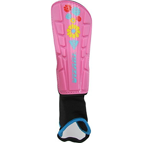 Vizari Blossom Soccer Shin Guards | Lightweight Pp Shell | Foam Padded Backing | Youth Soccer Shin Guards | Soccer Equipments