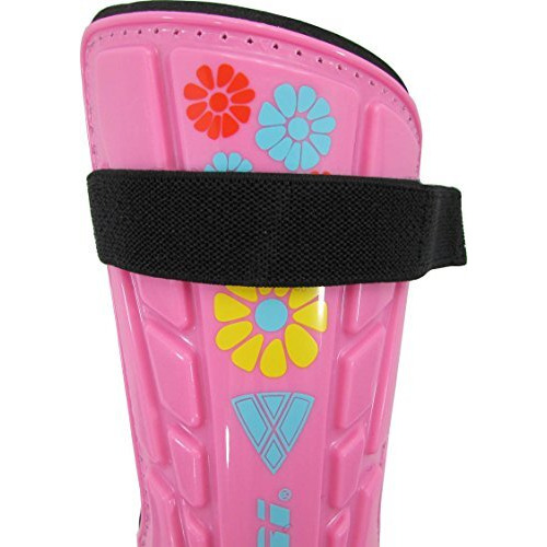 Vizari Blossom Soccer Shin Guards | Lightweight Pp Shell | Foam Padded Backing | Youth Soccer Shin Guards | Soccer Equipments