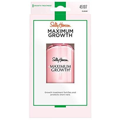 Sally Hansen, Nail Strengthener Polish, Treatment Maximum Growth, Clear, 0.45 Oz, 1 Count