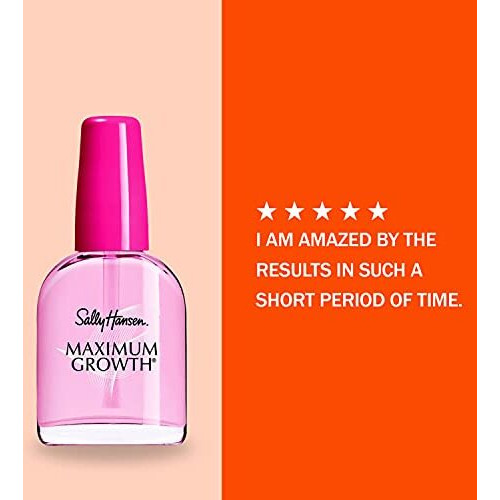 Sally Hansen, Nail Strengthener Polish, Treatment Maximum Growth, Clear, 0.45 Oz, 1 Count