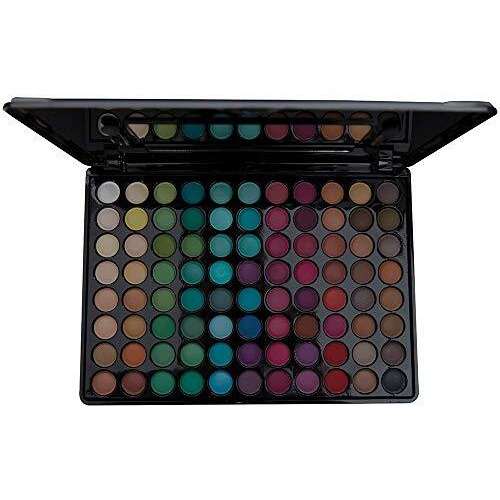 Bebeautiful Professional Makeup Eyeshadow Palette With Applicators, 88-Color Palette, Matte