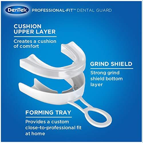 Dentek Mouth Guard For Nighttime Teeth Grinding, Professional-Fit Dental Guard, 1 Count
