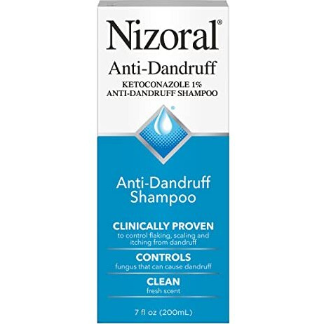 Nizoral Anti-Dandruff Shampoo With 1% Ketoconazole, Fresh Scent, 7 Fl Oz