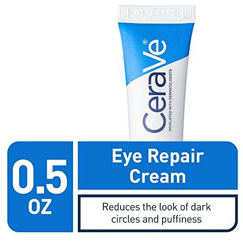 Cerave Eye Repair Cream  Under Eye Cream For Dark Circles And Puffiness  Suitable For Delicate Skin Under Eye Area  05 Ounce