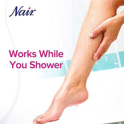 Nair Hair Remover Cream Nourish Shower Power Moroccan Argan Oil, 13 Oz.