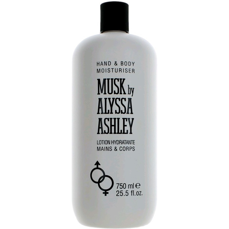 Musk By Alyssa Ashley, 25.5 Oz Hand & Body Moisturizer For Women