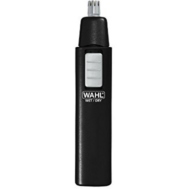 Wahl 5567-500 Ear, Nose And Brow Wet/Dry Battery Trimmer, Black
