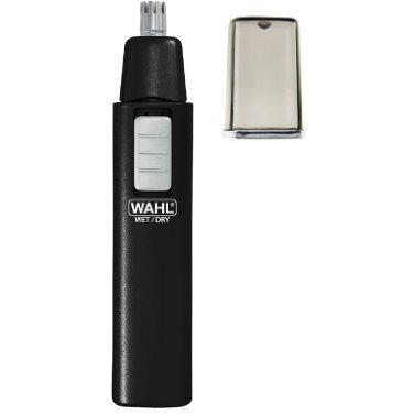 Wahl 5567-500 Ear, Nose And Brow Wet/Dry Battery Trimmer, Black